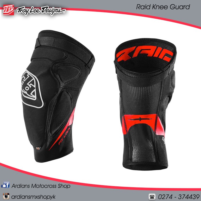 TLD - RAID KNEE GUARD - PELINDUNG LUTUT - BIKE MTB DOWNHILL SEPEDA