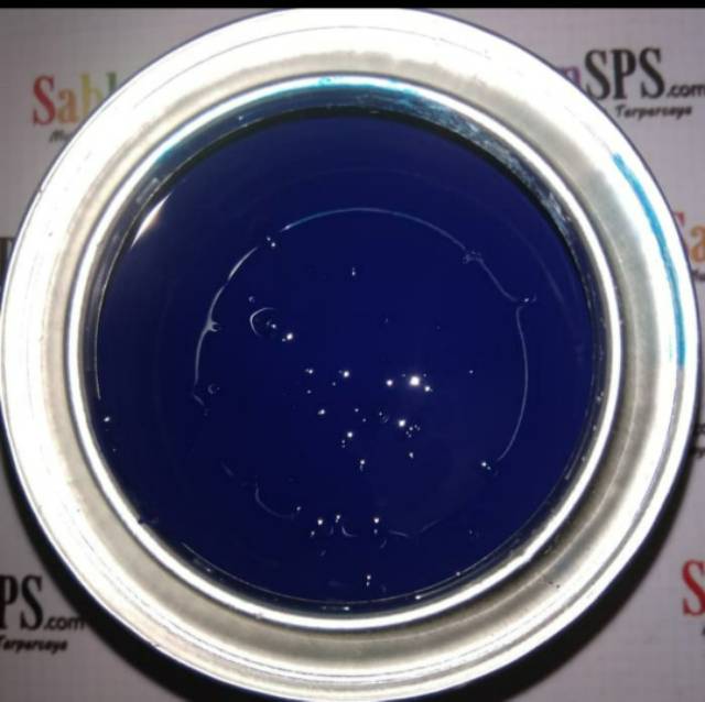 Tinta Sablon PVC Solvent Based 200 gr Cyan Kertas/ Vinyl/ Akrilik/ Kulit Sintetis