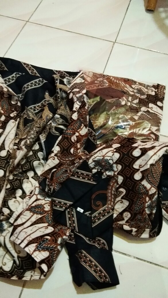 Baju Batik Anak Laki-laki Lengan Panjang Bisa Buat Sekolah Hari Batik