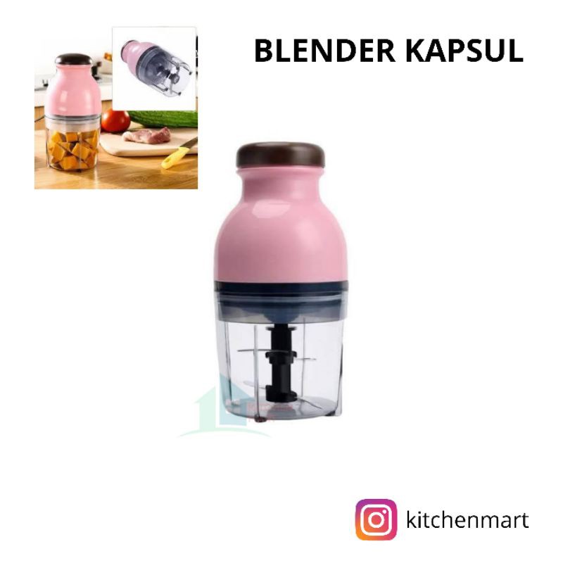 Blender Kapsul Serbaguna Blender Capsule Cutter Quatre Blender Kapsul Murah