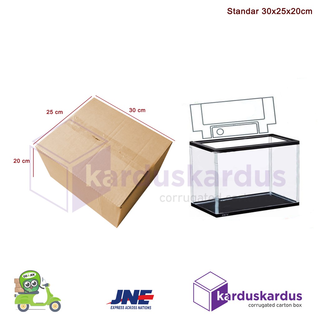 

KARDUS | BOX | KARTON PACKING ( 30 x 25 x 20 ) POLOS