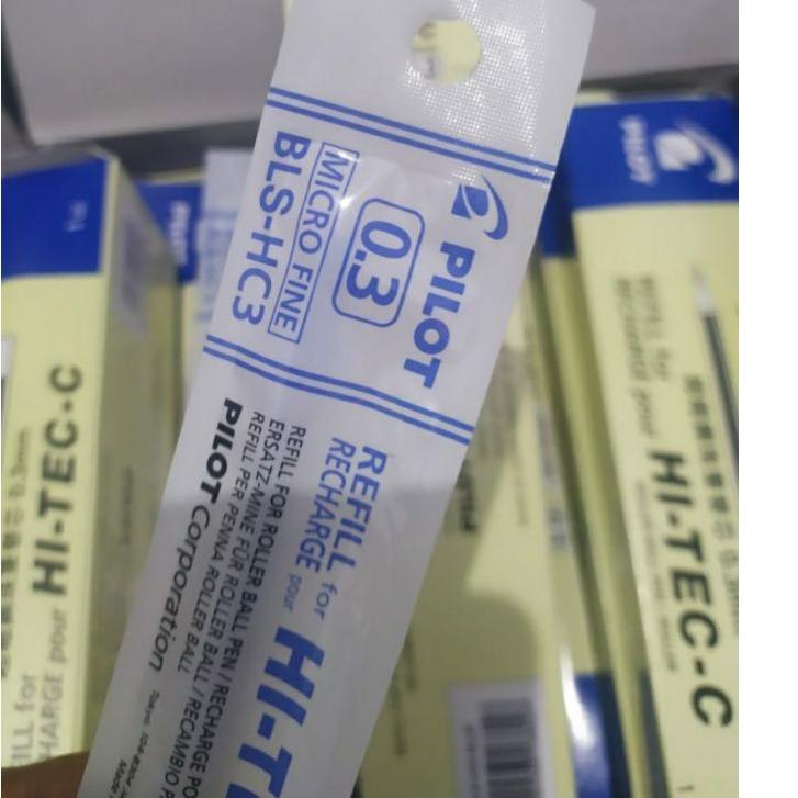 

Modern.. refill isi ulang hi tec pilot 0.3 lusinan per pak