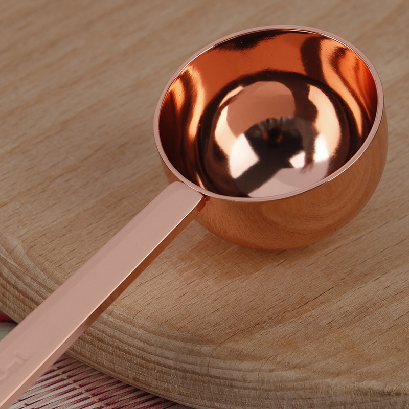 Sendok Ukur Kopi Bahan Stainless Steel Ukuran 15ML Dengan Gagang Panjang