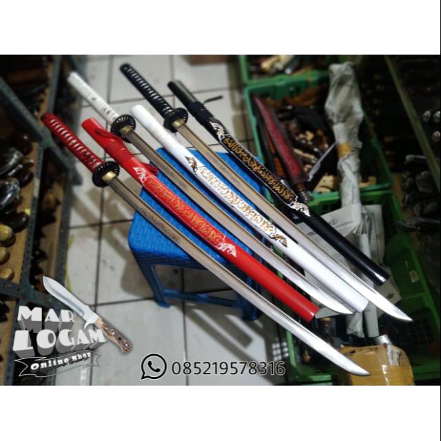 Pedang Samurai Katana The Last Kaligrafi Tauhid Varian Warna Samurai Murah