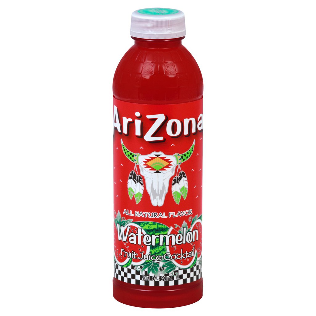 

Arizona Watermelon Fruit Juice 591 ml. impor amerika. minuman kaleng rasa buah