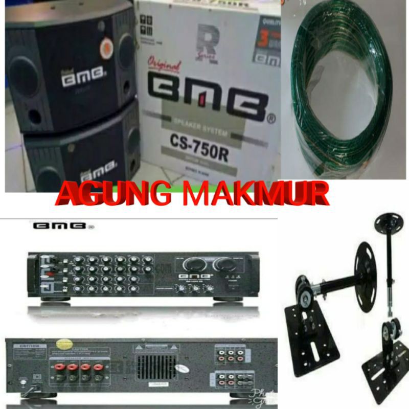 PAKET SOUNDSYSTEM BMB 8 INCH