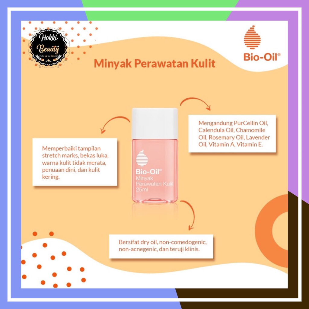 BIO OIL - Penghilang Bekas Luka / Penghilang Strech Mark