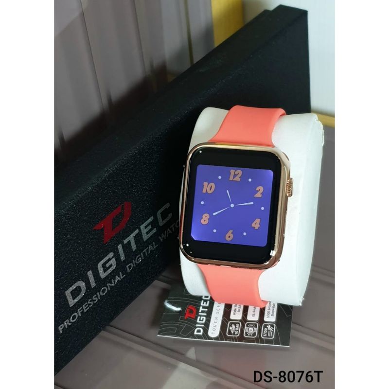 SEMAKIN PINTAR 0DIGITEC DS 8076 / DS-8076 / DS8076 DG Touch Screen Watch Jam Tangan ORIGINAL