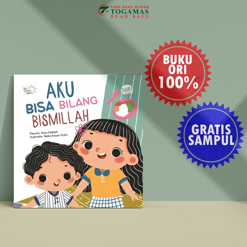KUMPULAN SERI CERITA BALITA (SCB) AKU BISA BILANG MAAF (BOARDBOOK) (HC)-BISMILLAH