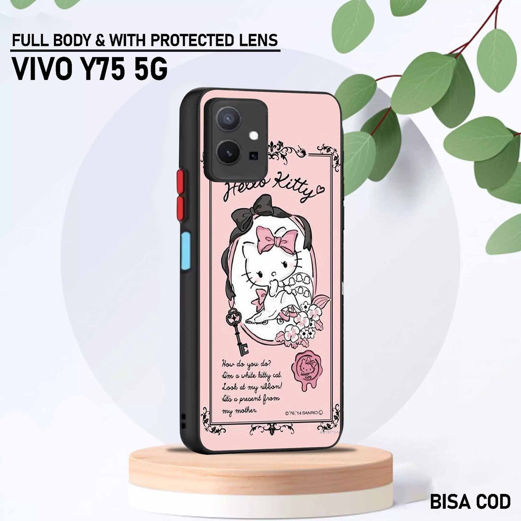 Case Vivo Y75 5G - Hardcase Vivo Y75 5G - Softcase Vivo Y75 5G - Cassing Elegant Vivo Y75 5G - Kesin