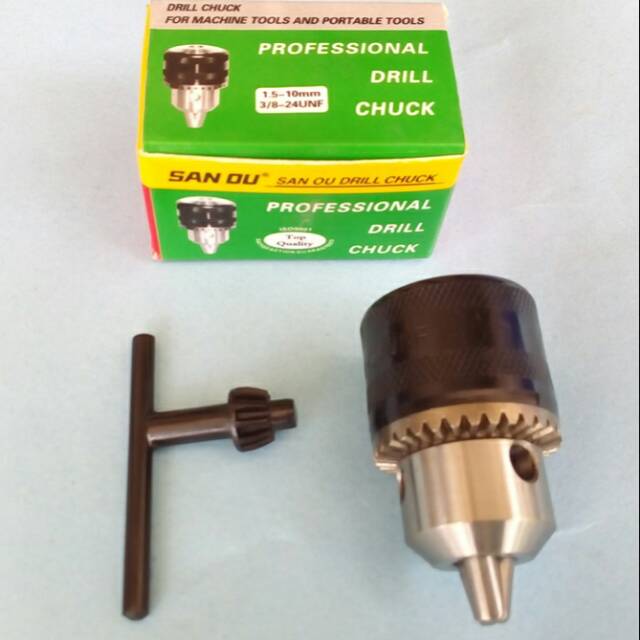 KEPALA MESIN BOR 10MM/DRILL CHUCK