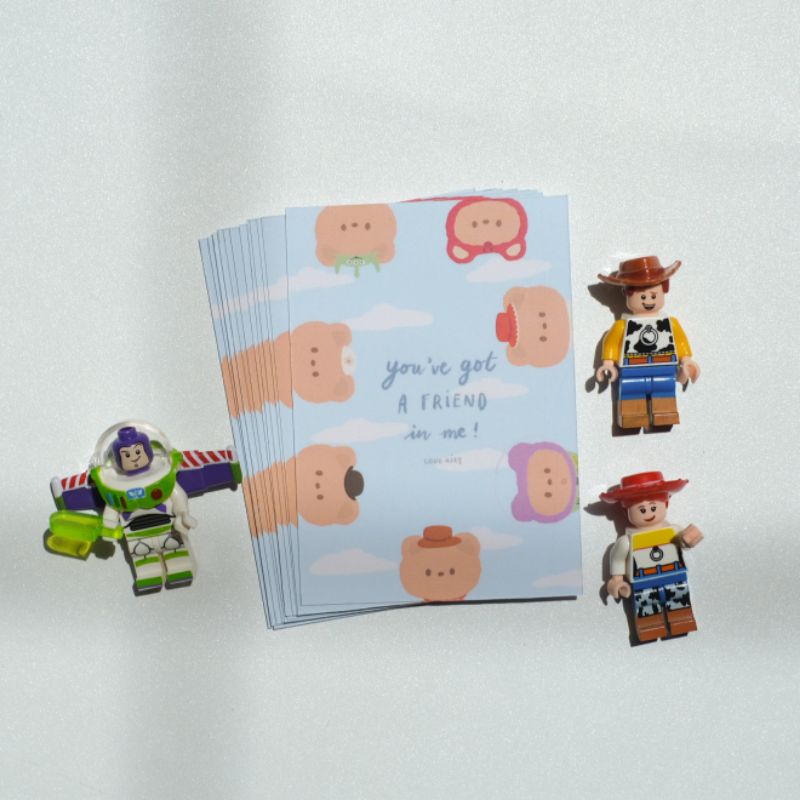 

Toy's Story - You've got a friend in me Art Print