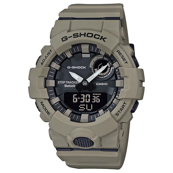JAM TANGAN PRIA CASIO G-SHOCK GBA-800UC-5A ORIGINAL - GSHOCK BLUETOOTH GBA800UC COKLAT