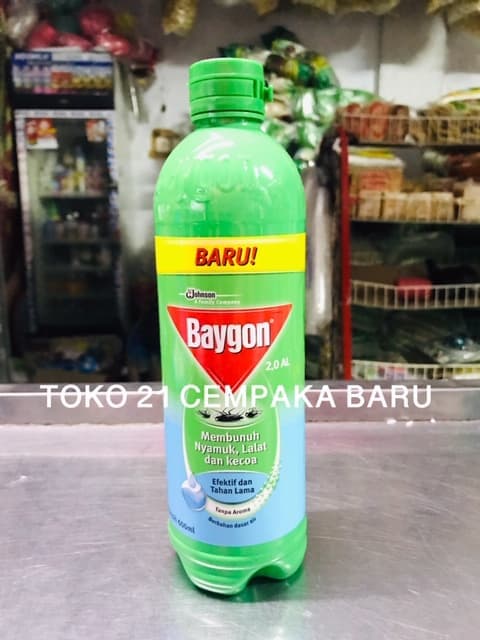 Baygon Liquid Cair Tanpa Aroma BOTOL 600 ml | Anti Nyamuk Baygon 600ml