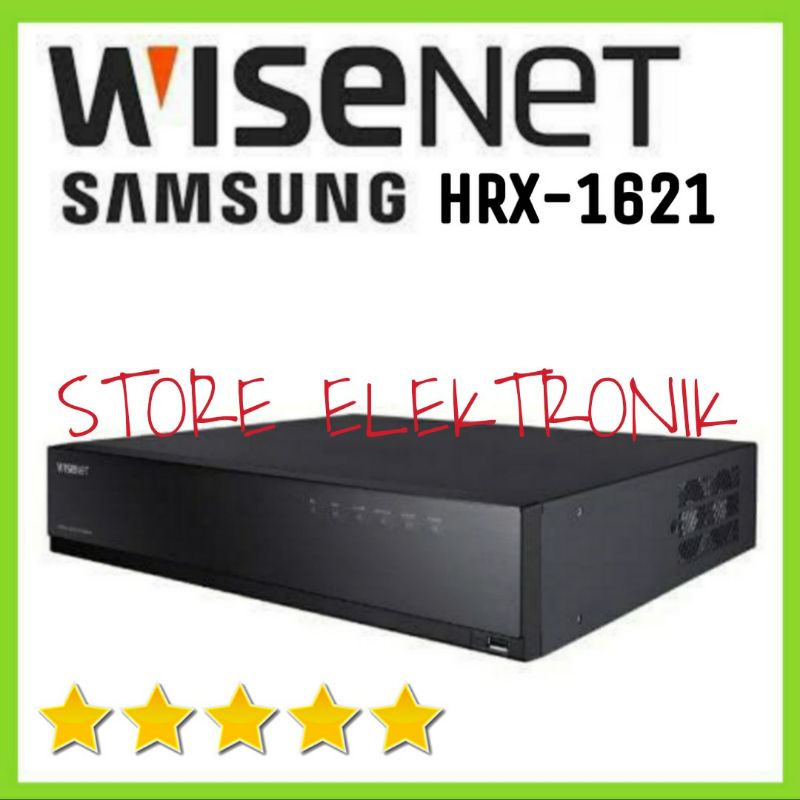 Dvr Samsung Wisenet 16 Channel HRX 1621 Pentabrid DVR 5 - In - 1