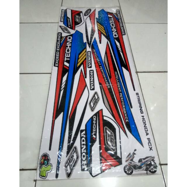 DECAL STRIPING STIKER PCX 150 FULL BODY V5