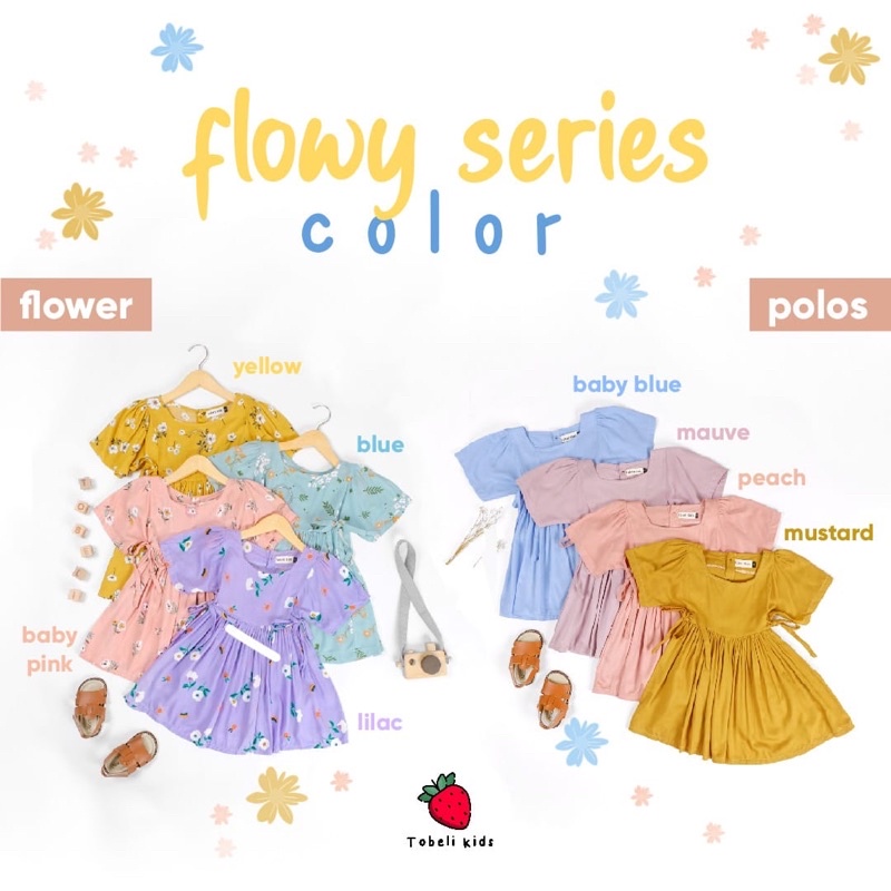 FLOWY DRESS - tobeli kids | Lilufee - Dress Anak perempuan cantik