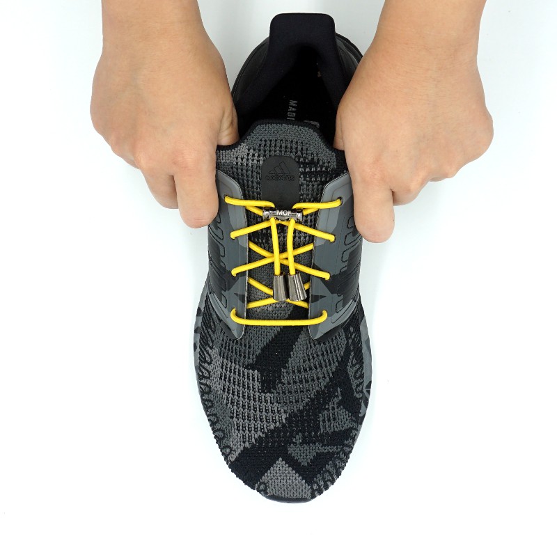 Tali Sepatu IMOF Original Yellow Lock Lace Elastic Premium Quality