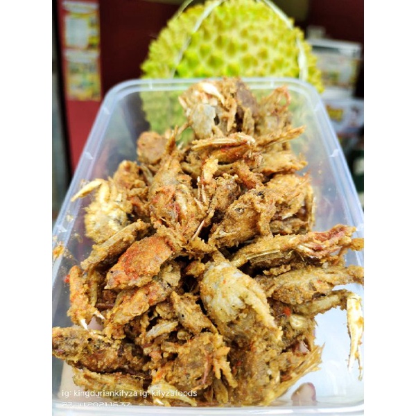 

Baby Crab Crispy /Gula Merah /Spicy