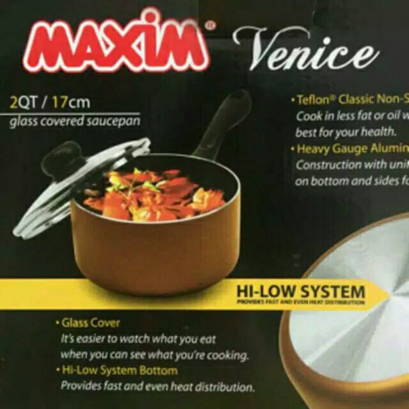 

Maxim venice set panci dan wajan