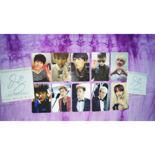 Super Junior Photocard