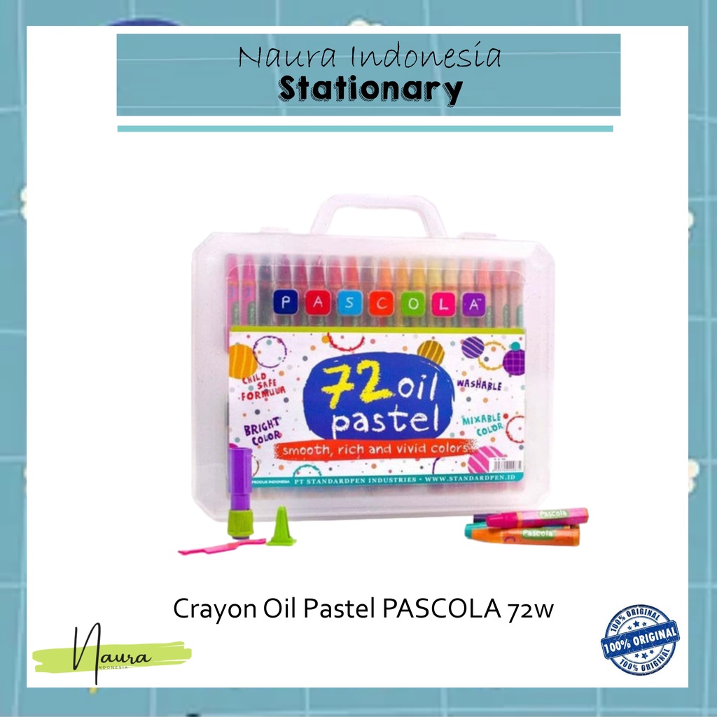 

Crayon Oil Pastel Pascola 72 Warna | Crayon PASCOLA