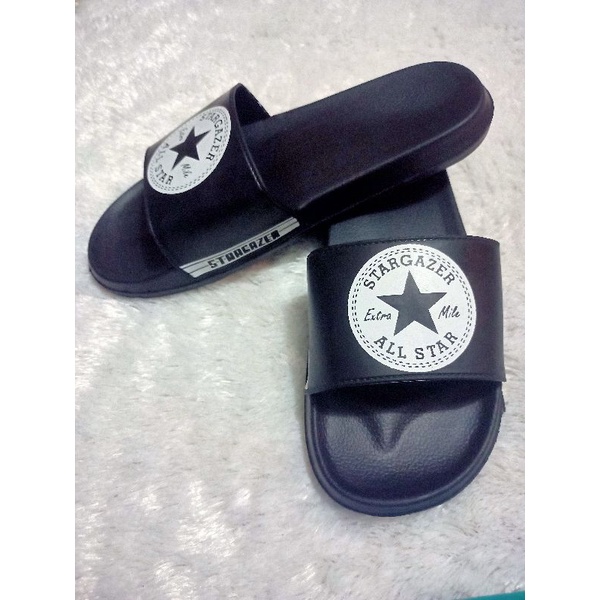 sandal slip on pria termurah anti air / sandal slide pria bintang stargazer all star