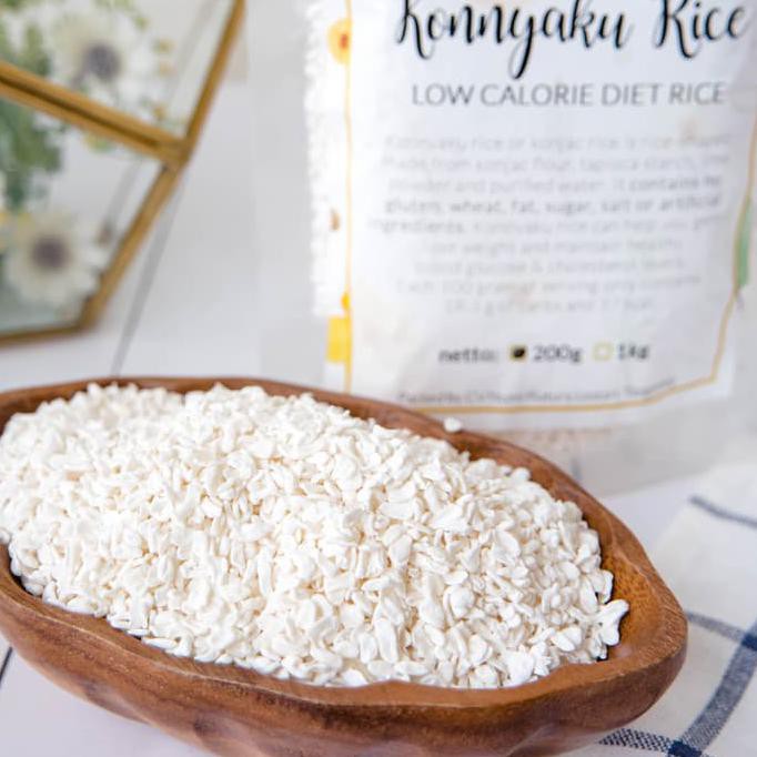 

Diet-Sale-Terpercaya-123J456- Shirataki Rice Low Carb - Beras Konnyaku - Beras Diet Konyaku 1 Kg