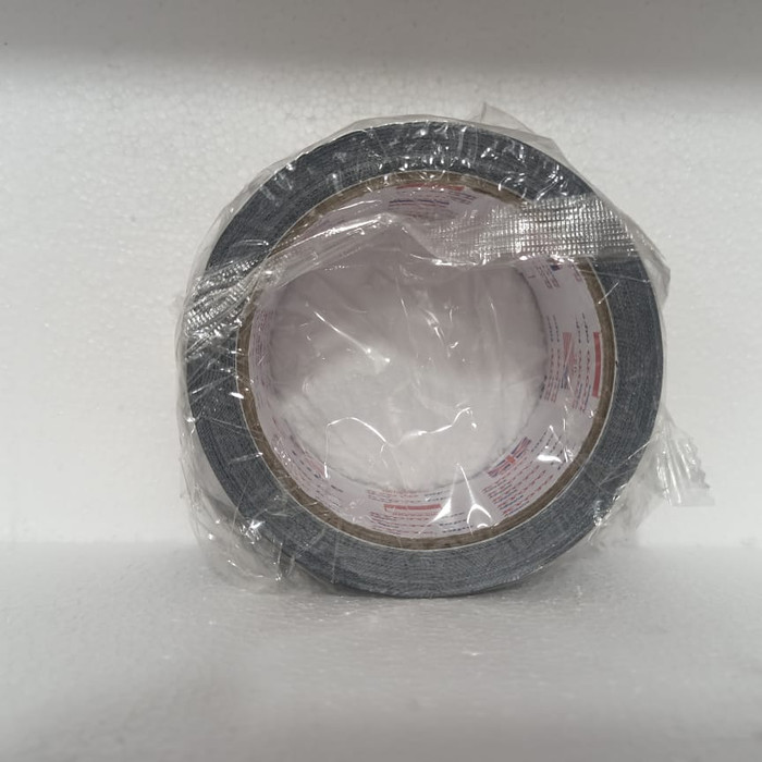 LAKBAN KAIN / CLOTH TAPE HITAM 1INCH / 24mm X 12M TOP QUALITY /SATUAN