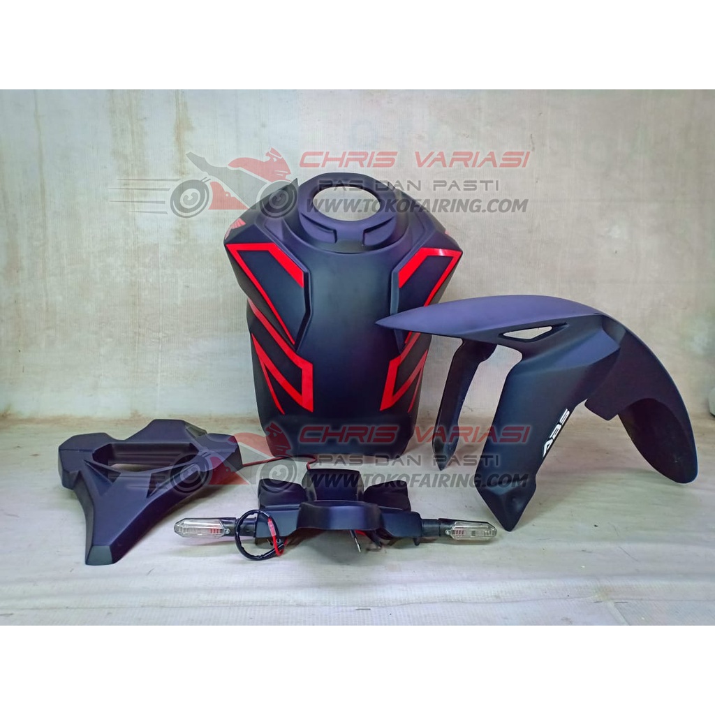 Paket Bodi Honda New CB 150R Ala CBR 250 (Tangki, Slebor Depan Belakang)