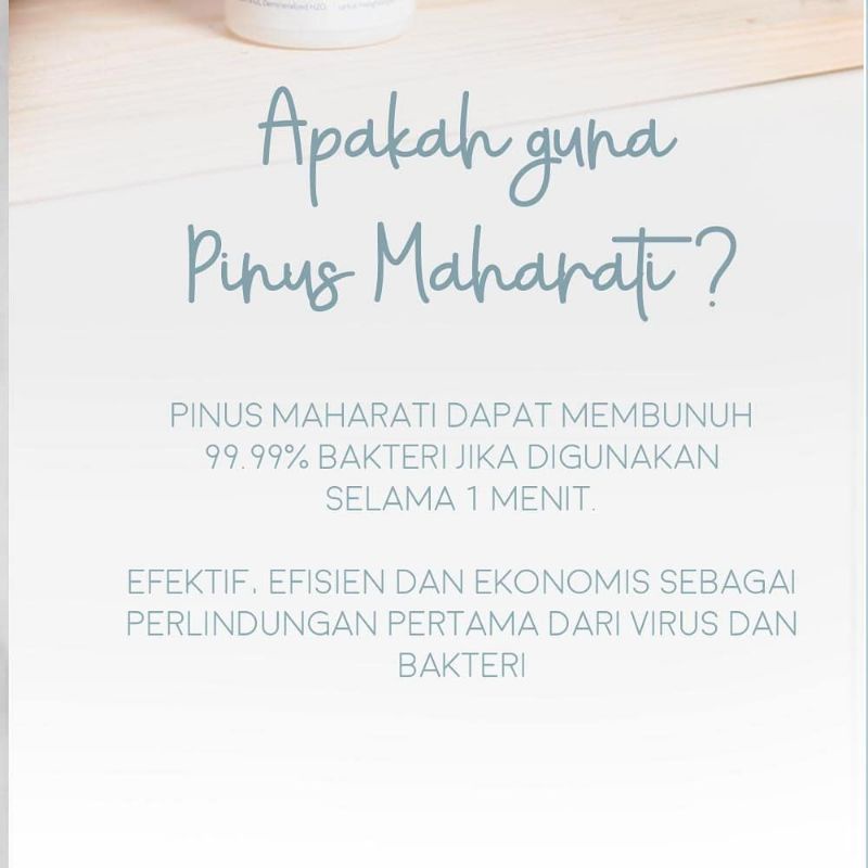 Pinus Maharati 100ml | disinfektan sanitizer disinfectant sanitiser