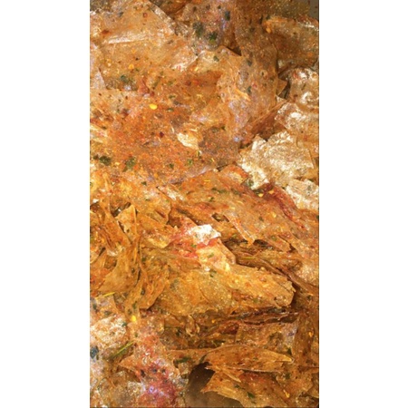 

Kripik Kaca kemasan pouch 10x17 //Kripik kaca pedes gurih khas cabe asli