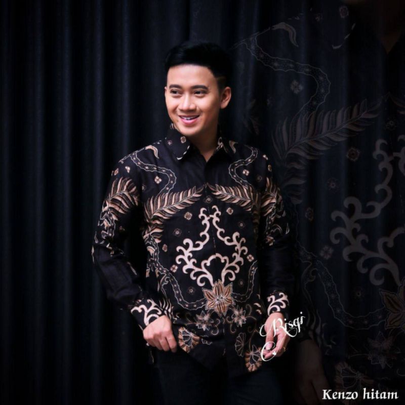 Baju Kemeja Batik Pria Dewasa Murah Lengan Panjang Modern Kondangan Mewah Premium