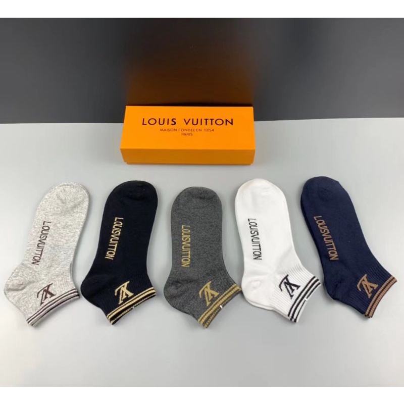 kaos kaki lv set socks premium quality