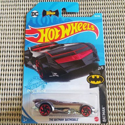 Hot Wheels 2021 - The Batman Batmobile - Crome