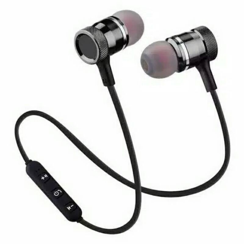 Headset Bluetooth / Headset JBL Magnetic Stereo Handsfree Mic wireless smart earphone