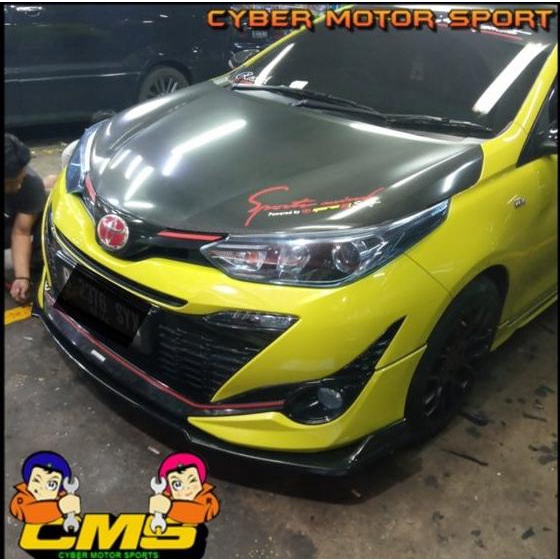 Lips Bumper Yaris. Winglet Yaris Spoiler Bumper Mobil Universal.