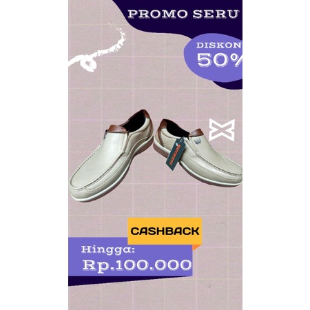 Sepatu Pria Slip on/ Sepatu Kulit pria/ Original Watchout shoes
