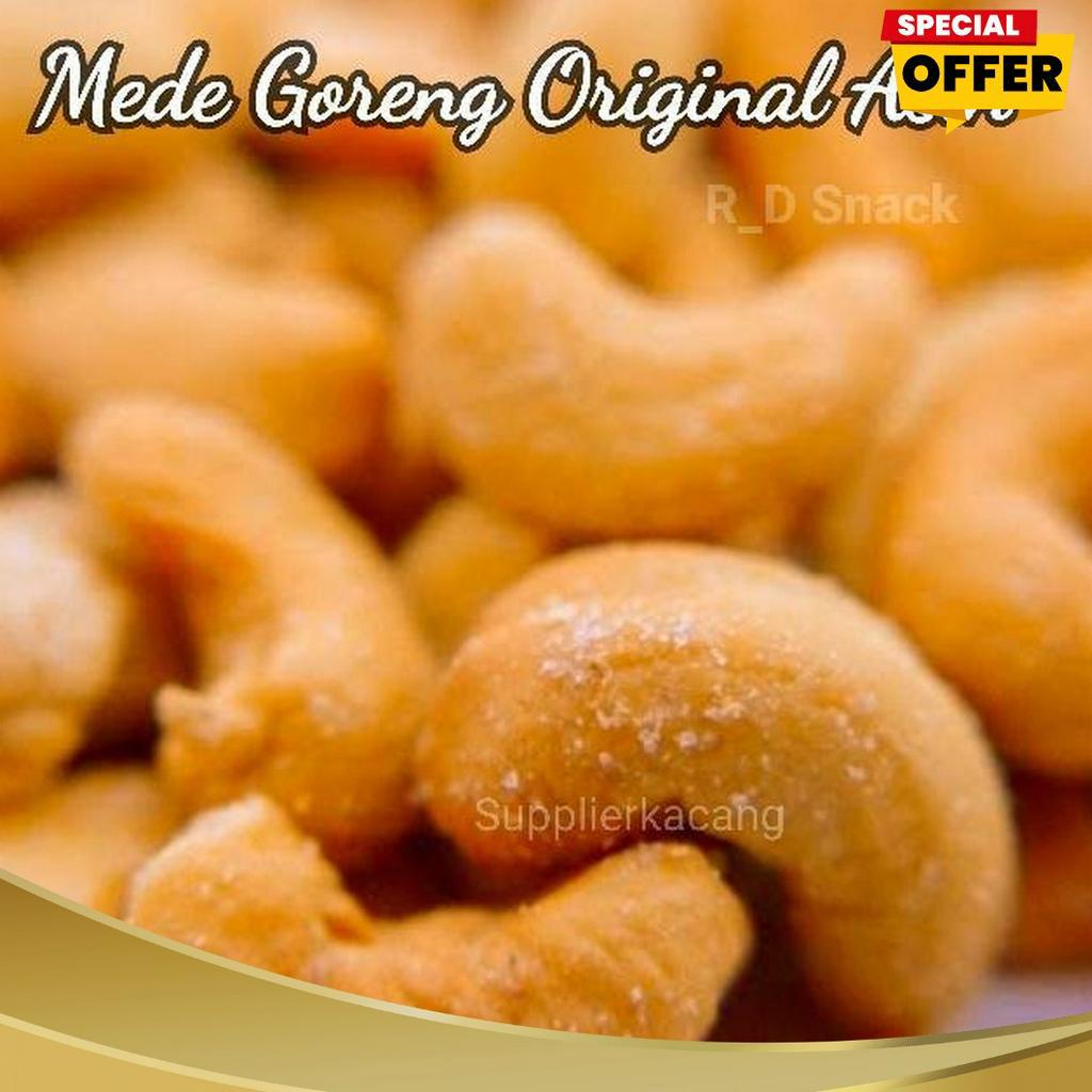 

DAHSYAT 5gram Mede GORENG Original Asin kacang mete kacang monyet setengah kilo