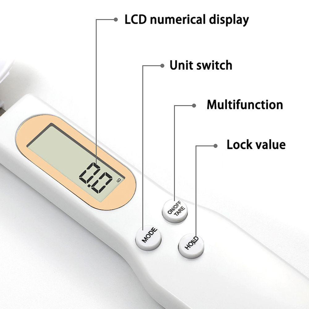 Solighter Spoon Scale Mini Kopi Teh Gula Sendok Timbang Masak Elektronik LCD Digital