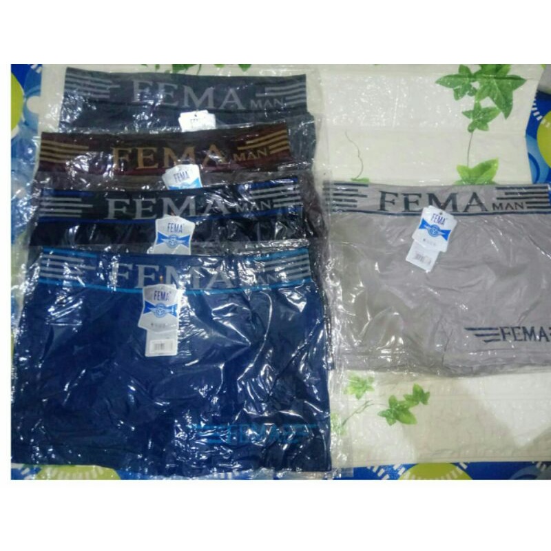 CD BOXER PRIA DEWASA FEMA PAKET 3 PCS