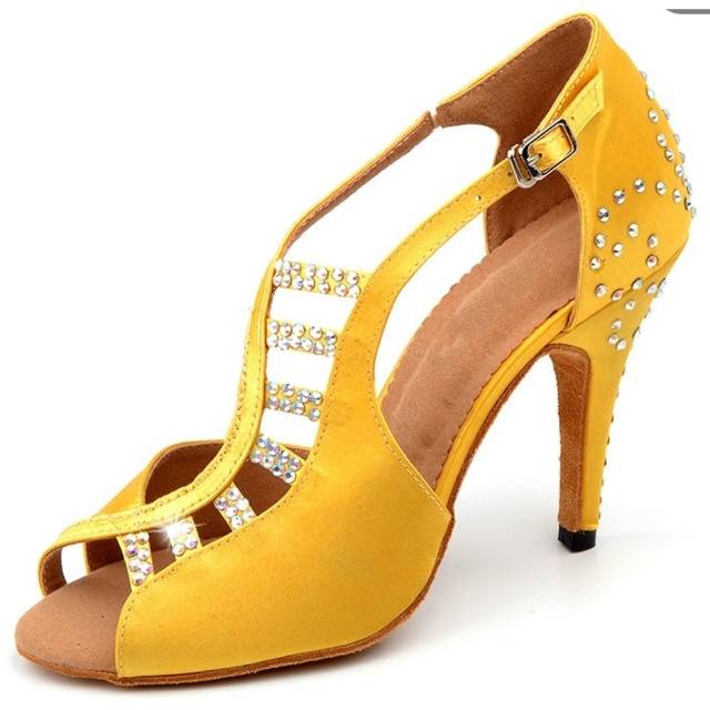 Sepatu Dansa Wanita Handmade Bahan Kulit Kambing