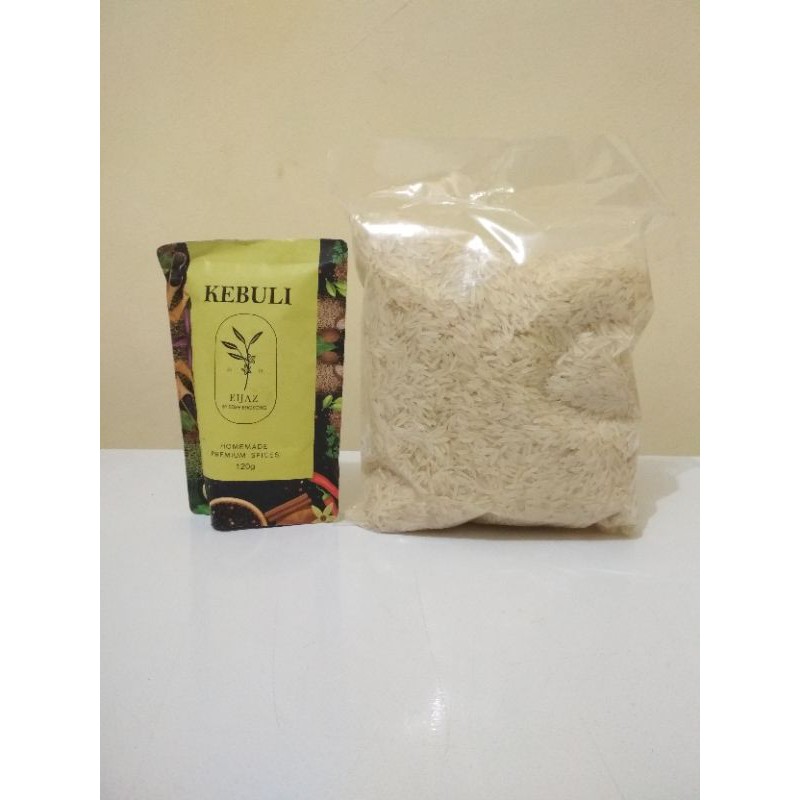 

beras basmati 1kg plus bumbu kebuli instan raos eijaz resep engkong praktis