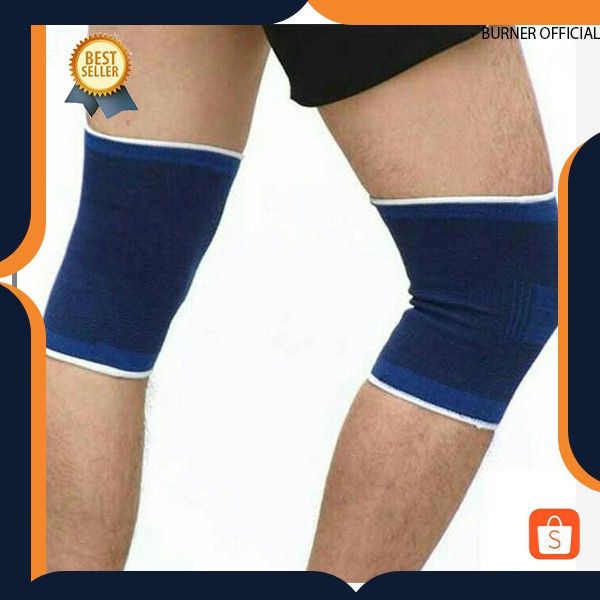 Pelindung Lutut Deker kaki aksesoris futsal bola gym fitness Knee