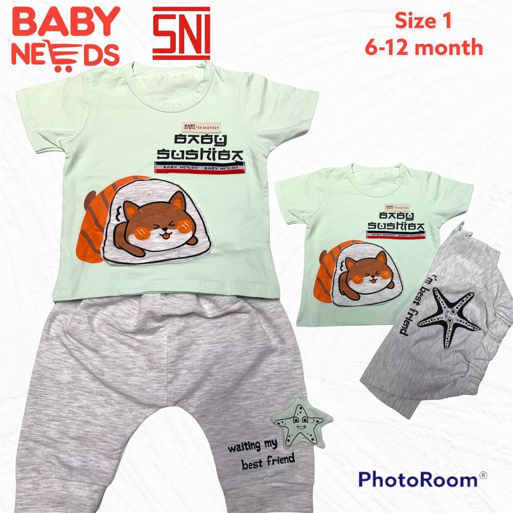 Setelan Baju Bayi / Baju Anak Baby Needs