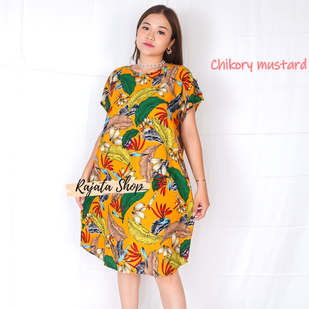 Daster Bali Dress Bali-DST CHIKORY MUSTARD