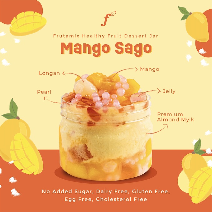

Mango Sago | FRUTAMIX HEALTHY FRUIT DESSERT JAR | VEGAN Healthy Diet