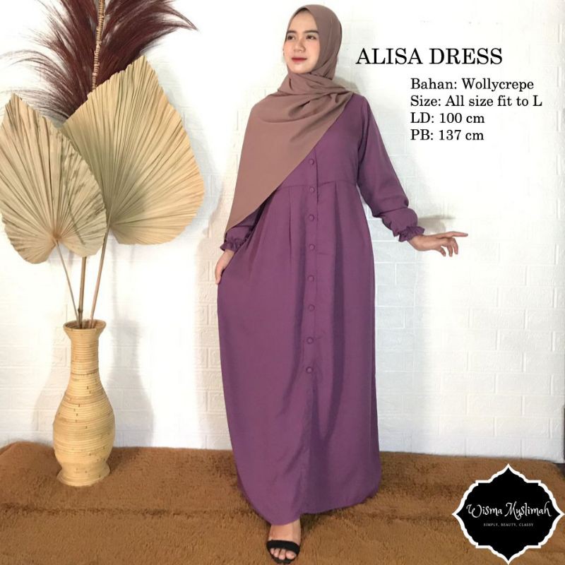Alisa Dress (Gamis Alisa)