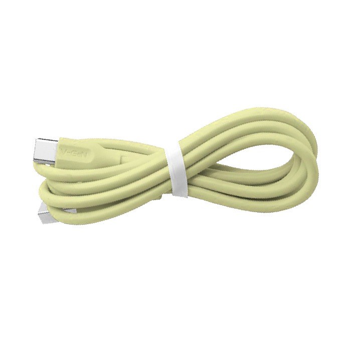 Kabel Data USB Type C V-GeN Fast Charging 2.4A Type C VGEN Kabel Bulat ORI