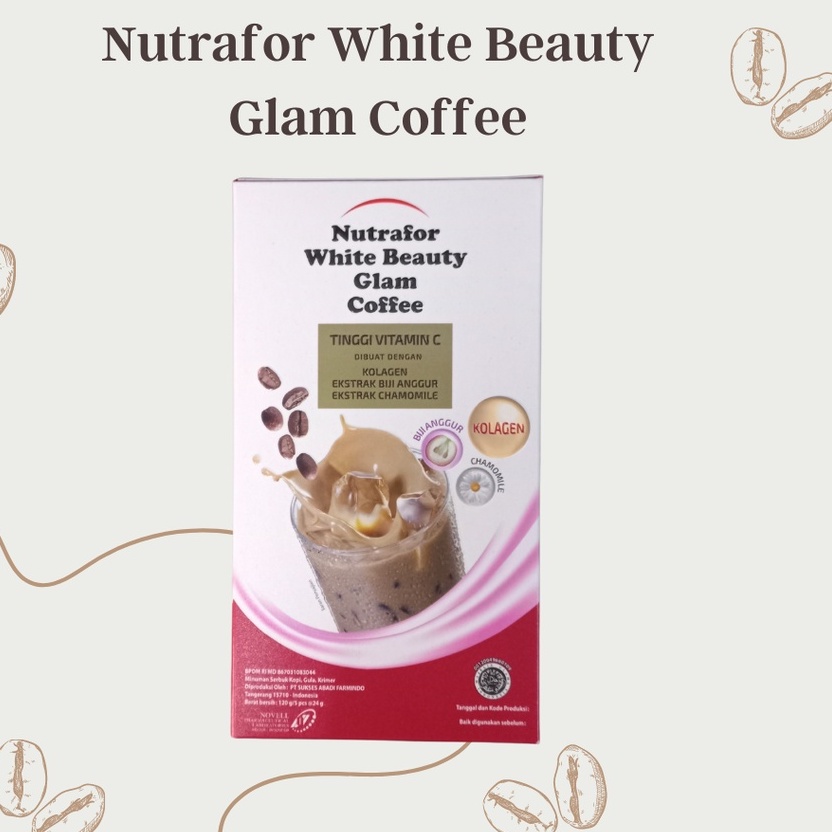 Nutrafor White Beauty Glam Glow Coffee